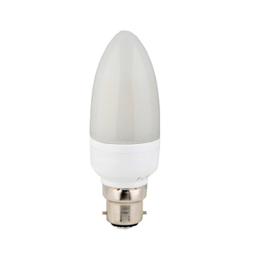 C35-80-SMD-WW-MILK-B22 LED candle bulb