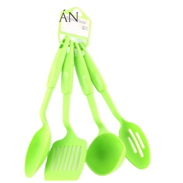OEM Hot Sale Reusable Green Kitchen Cooking Utensil Set