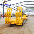 High low high lowbed trailer in low price