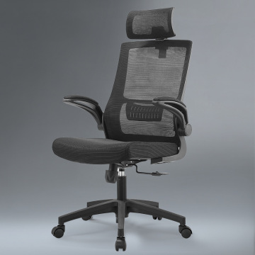 Comfortable Home Office Chair with Mesh, Lifting, Swivel, and Waist Protection