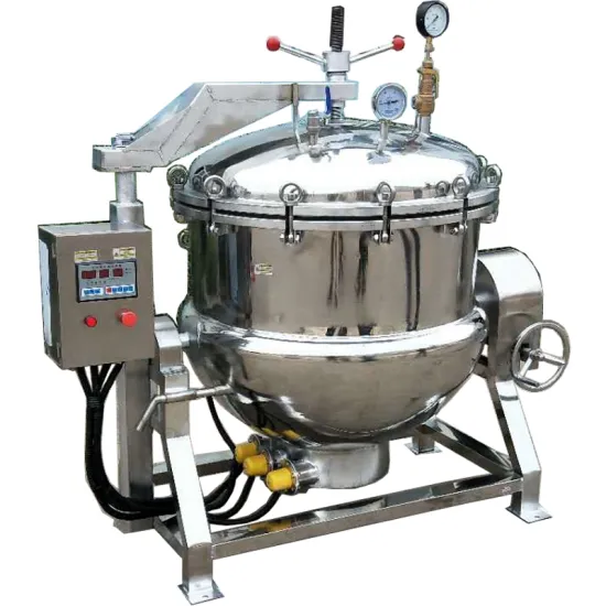 Zongzi Meat Products High Pressure Cooking Pot