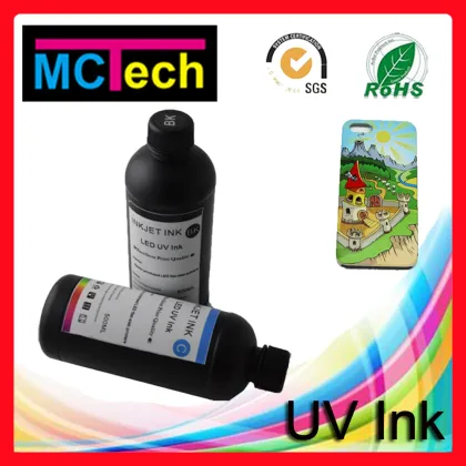High quality UV Gloss Dry Fast digital UV ink for Roland Printer