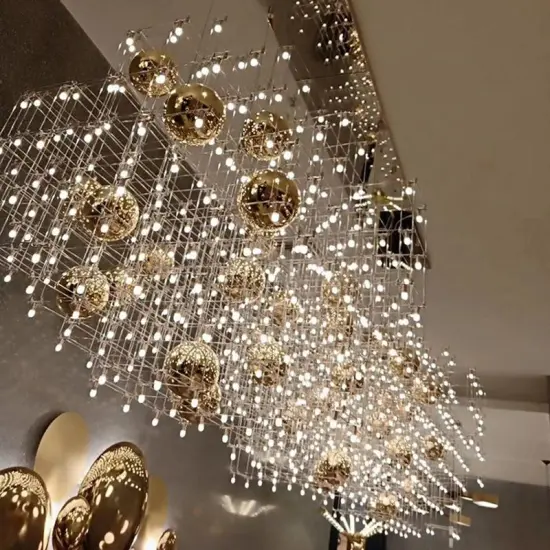 INSHINE Strip Cluster Bright Pendant Light