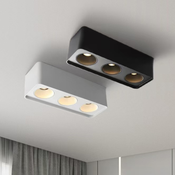 36W 300mm Square Surface Mount COB LED Down Light Spotlight