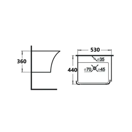 Modern Oval Ceramic Countertop Basin