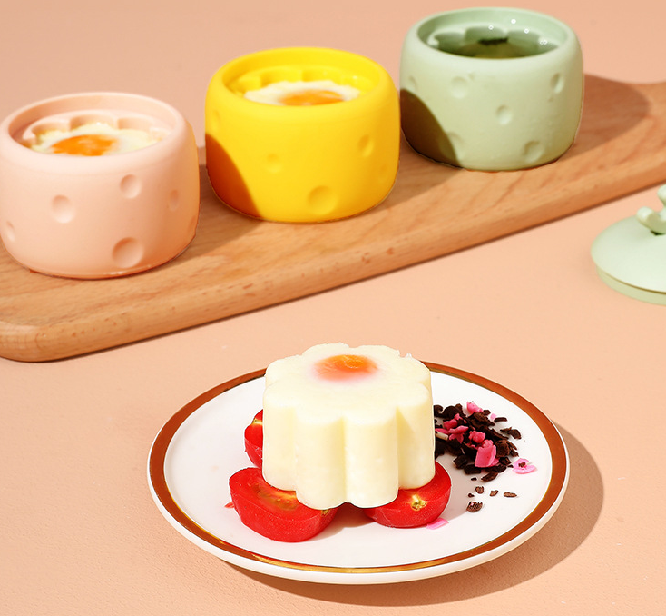 Silicone Steamed Egg Bowl Container