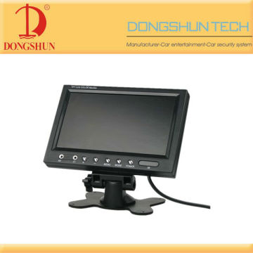 7" Headrest monitor with AV IN ,Earphone jack headrest lcd monitor