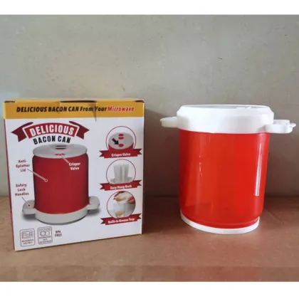 Bacon Cooker for Microwave: Easy to Clean and Grill Meat or Cook Bacon