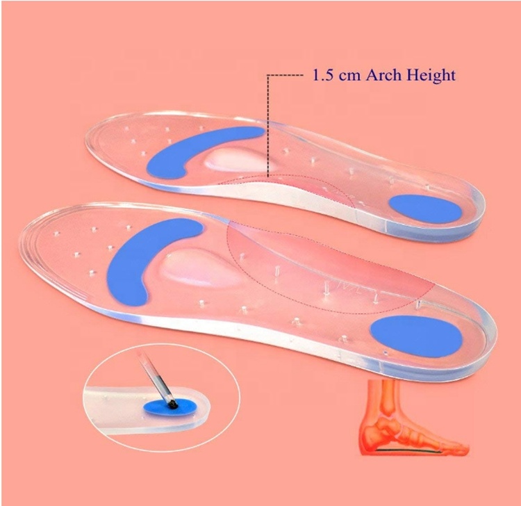 Customized Medical Grade Magnetic Silicone Insoles