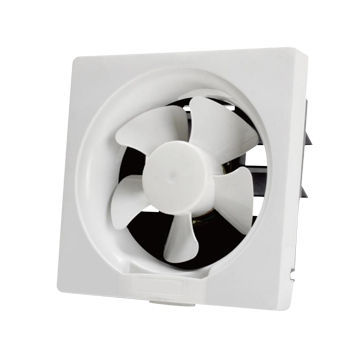 10-inch PP Material Full Plastic Shutter Wall-mounted Exhaust Ventilation Fan without Cover