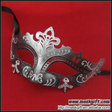 Wholesale New arrival High Quality Black And Silver Plastic Venetian Party Masquerade Mask
