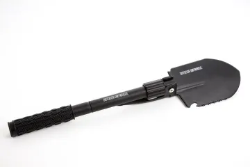 Military Folding Shovel & Pick with Carrying Pouch