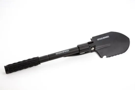 Military Folding Shovel & Pick with Carrying Pouch