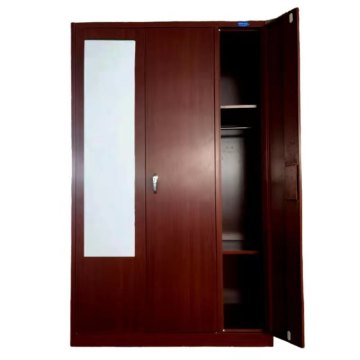 Almirah Design Wardrobe Closet for Bedroom with Mirror