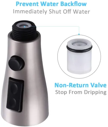 Pull Down Kitchen Faucet with Spray Shower Head