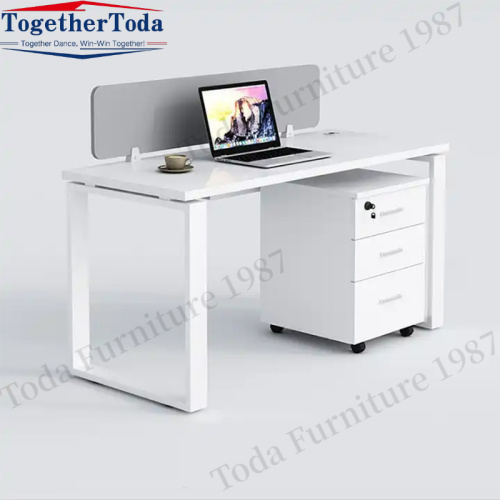 Single desk Computer desk with metal legs