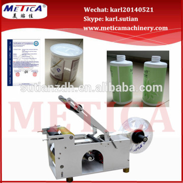 MT-50 Semi Automatic Round Bottle Labeling Machine