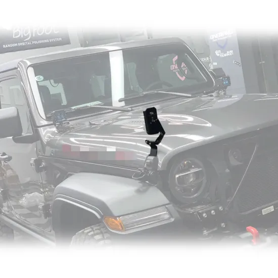 FURY 2018 4x4 Offroad Aluminum Hood Side Mirror Wide-Angle Lens for Jeep Wrangler JL