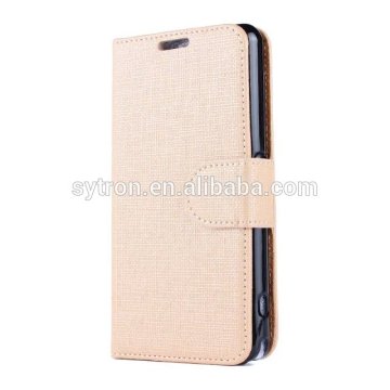 Protective cover denim silicone flip cover mobile phone case for sony xperia e3