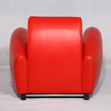 Moderne møbler læder Franz Romero Bugatti stole replika