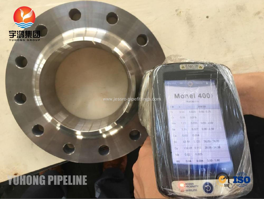 ASTM B564 UNS N04400 WNRF Monel Alloy 400 Flange