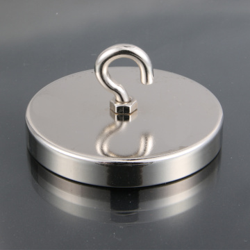 Durable Neodymium Fishing Magnet with Eyebolt Hooks