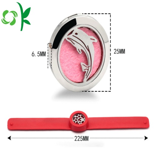 Promotion Scented Watch Strip Silicone Slap Bracelet