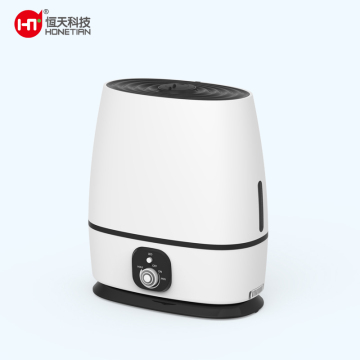 HONETIAN knob control night light 6.0L capacity large mist output white colors plastics indoor top fill humidifier