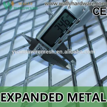 5x10 iron expanded metal mesh/panel manufacture/stainless steel expanded metal lath