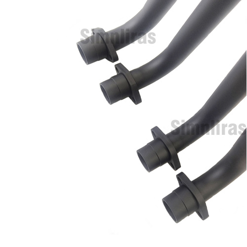 Schwarz Complete 4 in 1 Edelstahlableitungsmuffler für Kawasaki GPZ750S 1983-1985 1981-1982 Kawasaki Z750RS