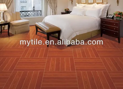 wooden floor tile glazed porcelain floor tile 600x600mm