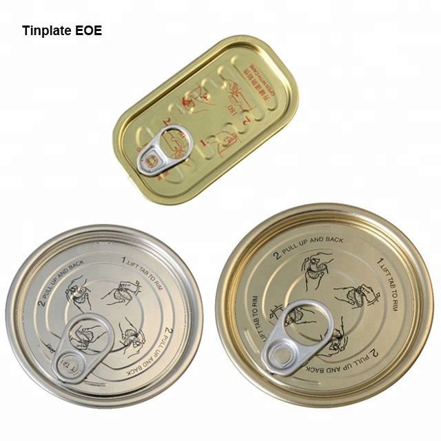 Canned food tuna sardines meat EOE easy open end tin can making line/ digital controlling punch press