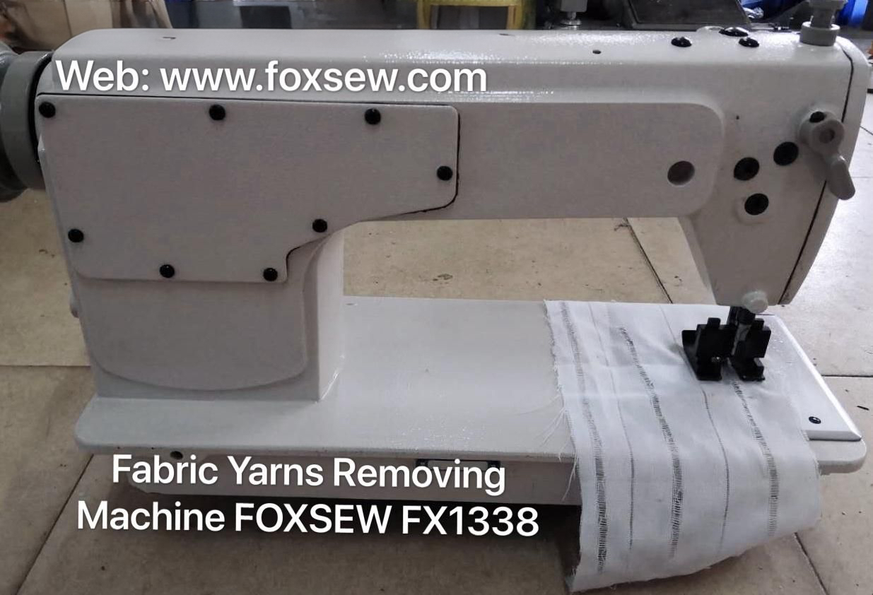 Fabric Yarns Removing Machine -3