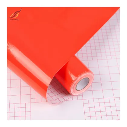 Yellow oracal vinyl sticker adhesive plotter cutting paper