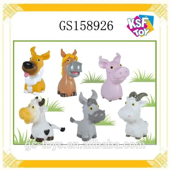 Soft Plastic Animals 5 Inch Animals For Kids
