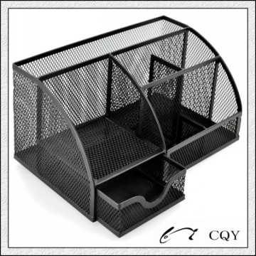 multifunctional mesh desk organizer