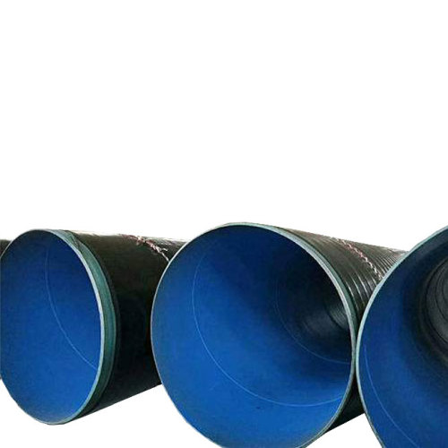 3lpe pinahiran carbon steel tuwid seam water pipe