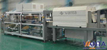 Continuous Motion Shrink Wrapping Machine Versatile 60packs / Minute