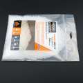 Eco Friendly Ziplock Clear Plagg Black Packaging Bag