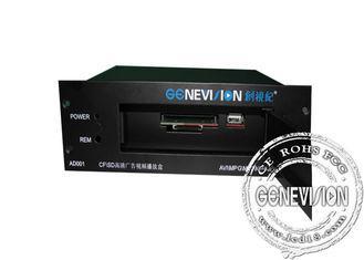 VGA / AV Advertising HD Media Player Box Support CF/SD Card