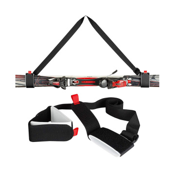 Adjustable Shoulder Straps Ski and Pole Carrier Handle