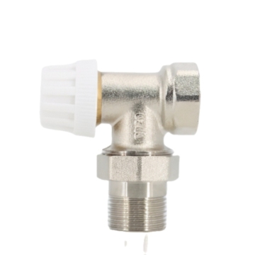 Glosik Good Price 1/2\" Angle Radiator Valve with Thermostat for DN15 Heating System