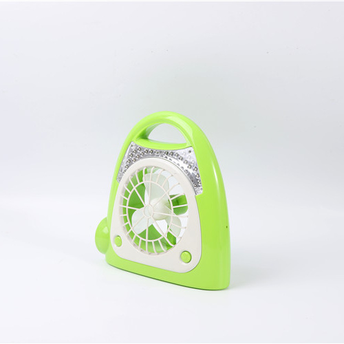 Modern Decorative Invisible Rechargeable Fan With Light