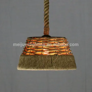 Best selling products fancy beautiful traditional bedroom ceiling moroccan hemp rope chandelier