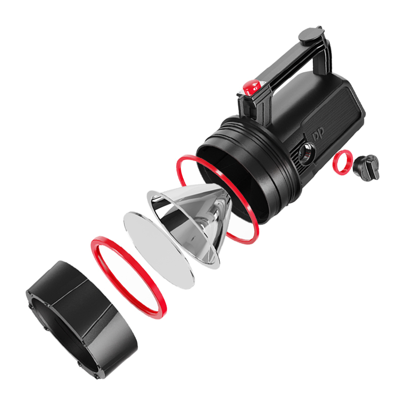 Camping Rechargeable LED Spotlight Flashlight search lights
