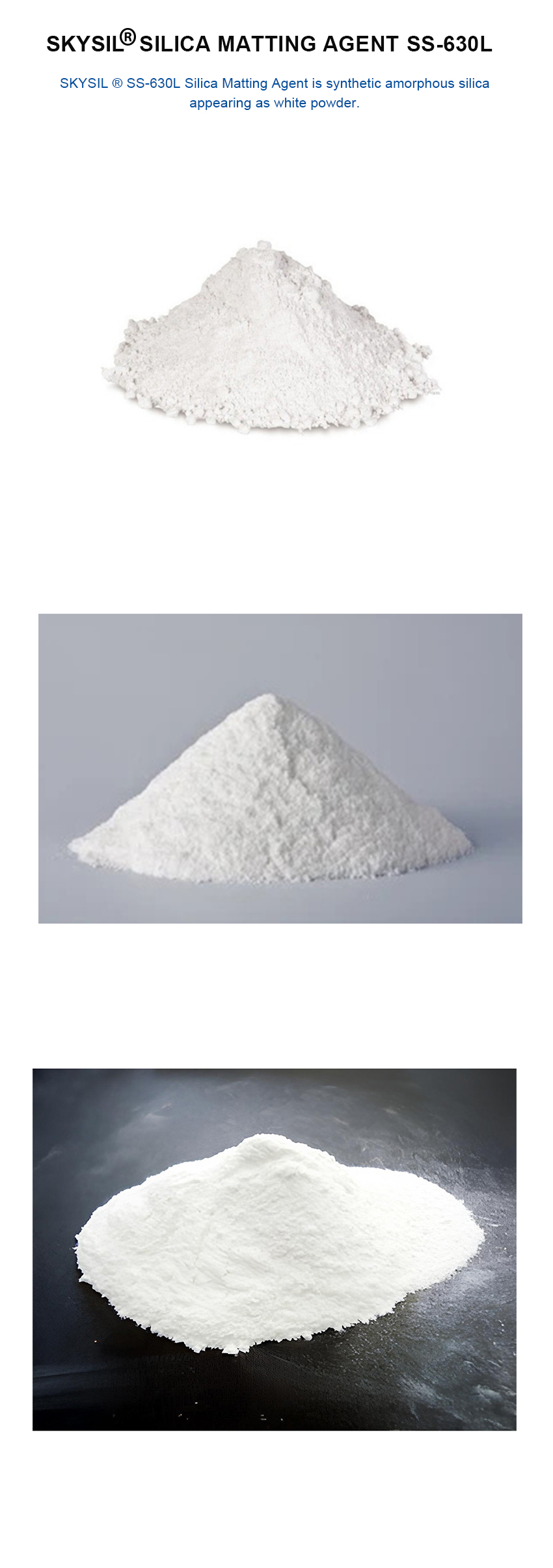 QUANXU SILICA DIOXIDE POWDER (SS-630L) M1
