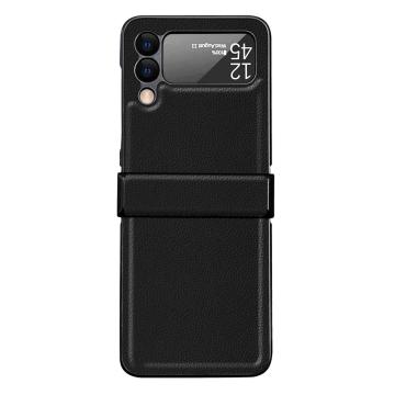 Folding Samsung Z Flip 4 leather phone cases