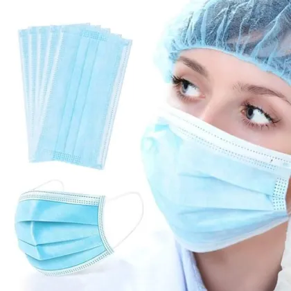 Blue Face Mask  EarLoop  Disposable Mask