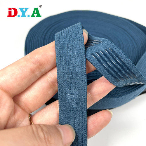 Embossing Printed Nylon Gripper Elastic Band Elastic Haird Band