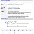 Solid Carbide Centering Spot Drill for Centre Spot